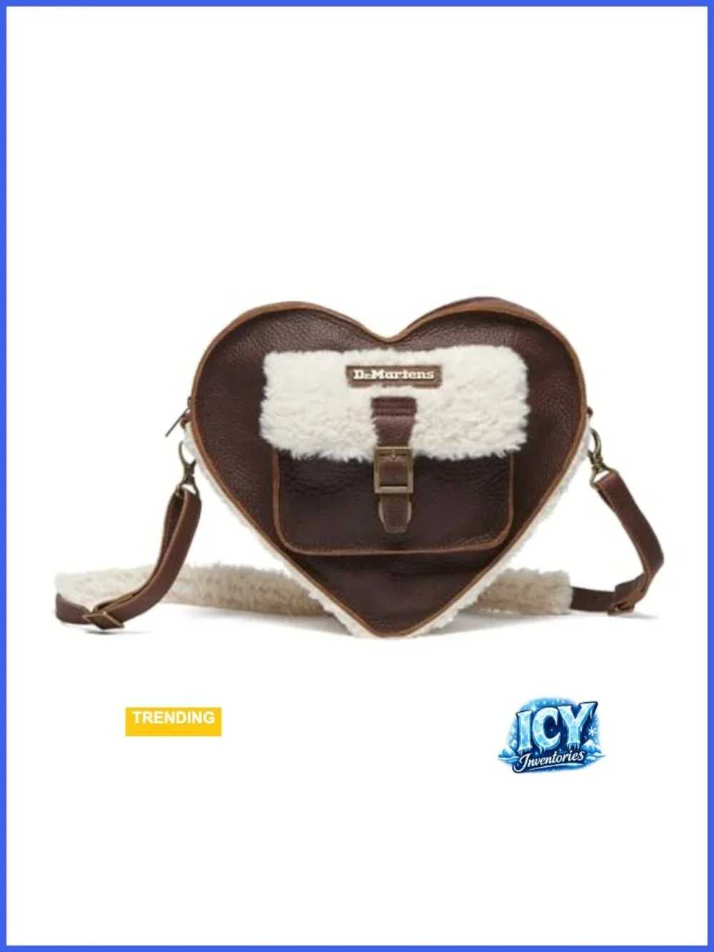 Dr. Martens Heart Shaped Leather Backpack - Mini